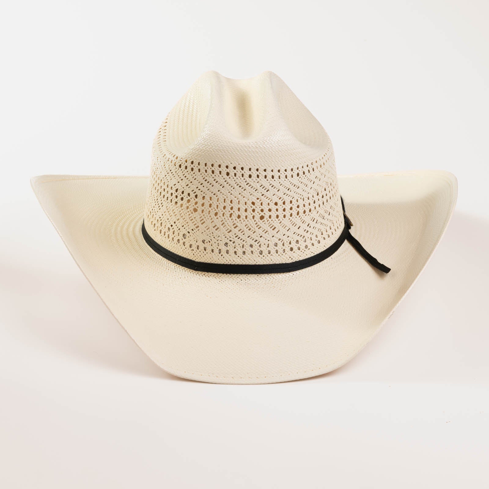 10X Cowboy Walker ivory cowboy hat front angle