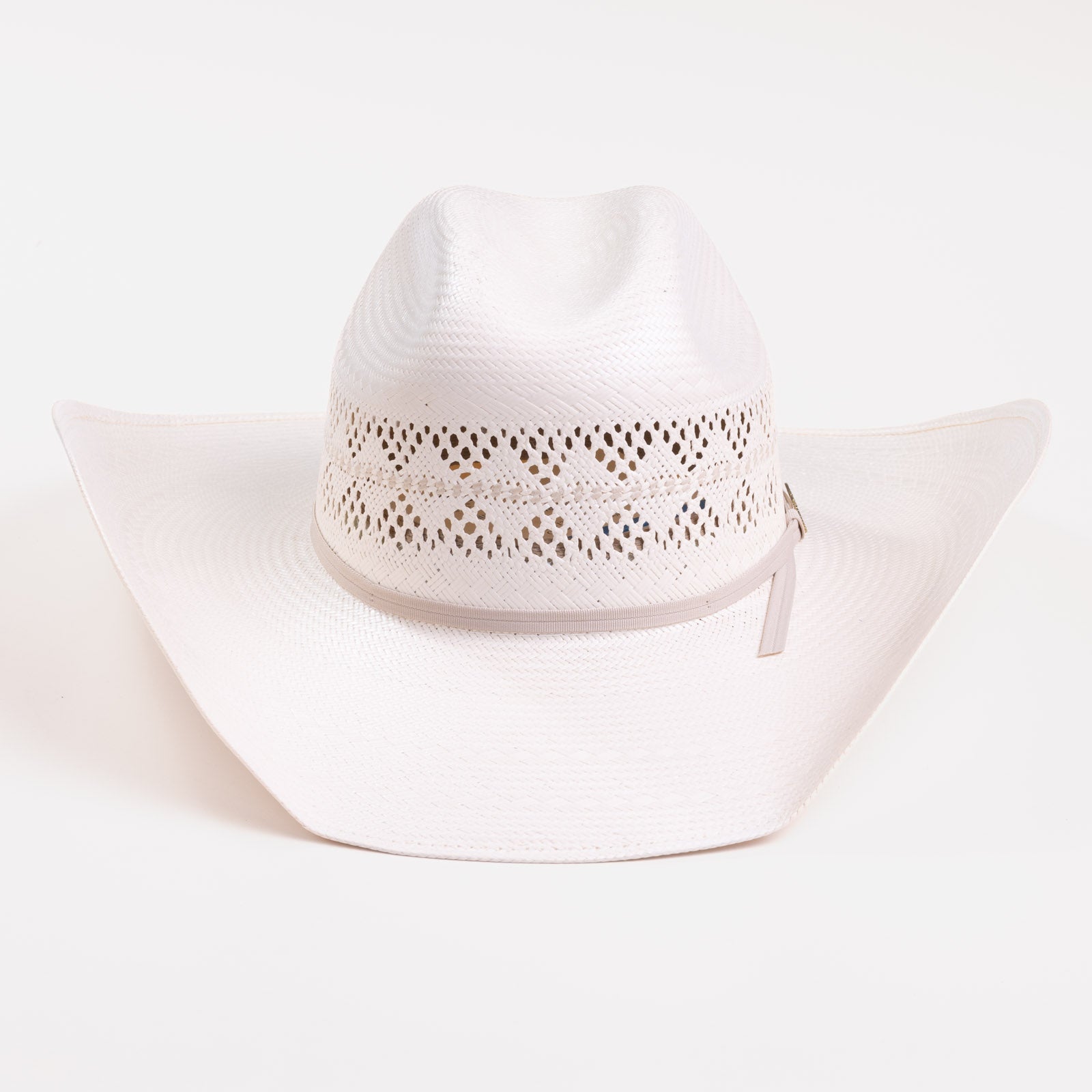 10X Durant ivory cowboy hat front angle