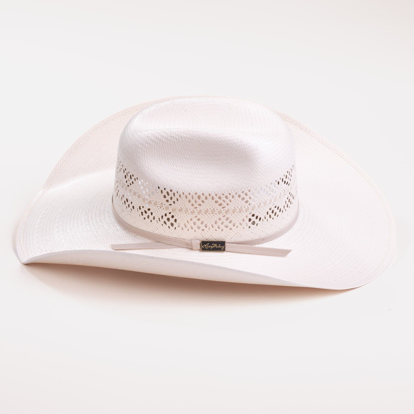 10X Durant ivory cowboy hat side angle