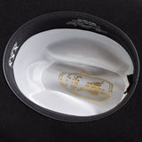 3X Bandera black cowboy hat under brim angle