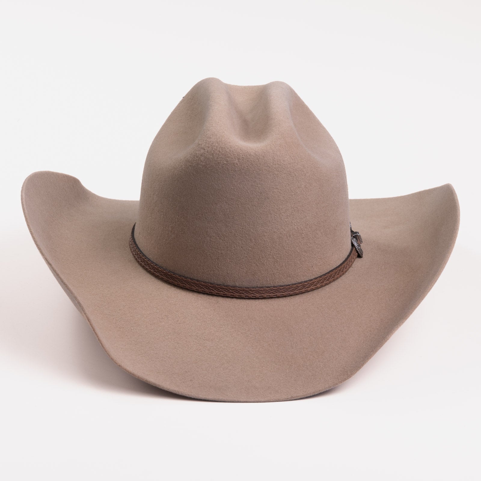 3X Bandera fawn cowboy hat front angle