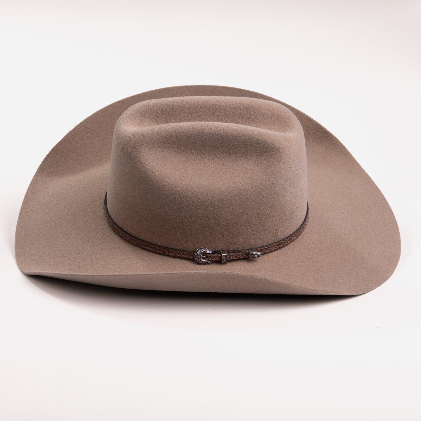 3X Bandera fawn cowboy hat leftside angle