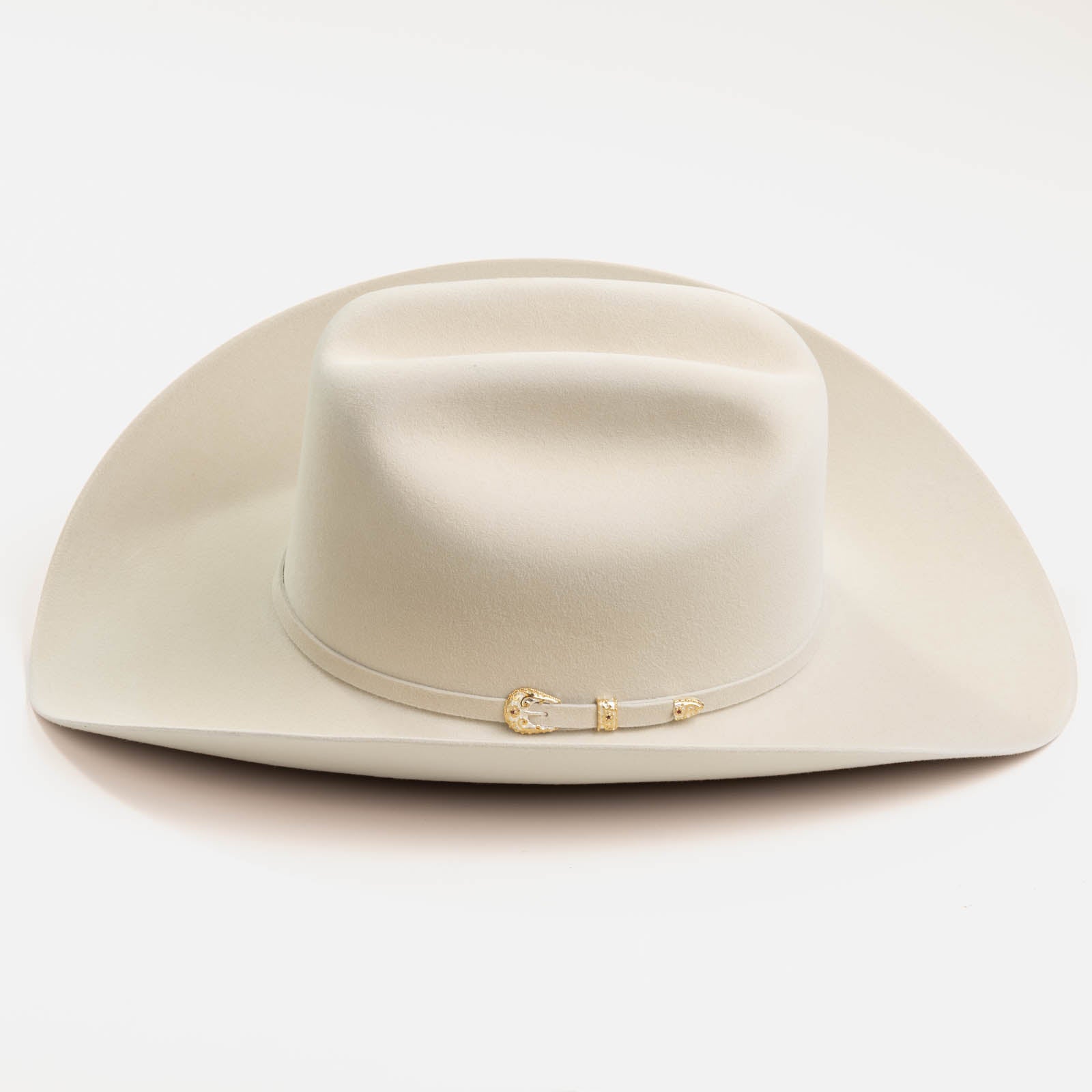 30X El Rey belly cowboy hat left-side angle
