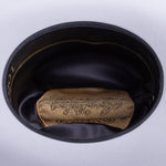100X Independencia platinum cowboy hat under side angle