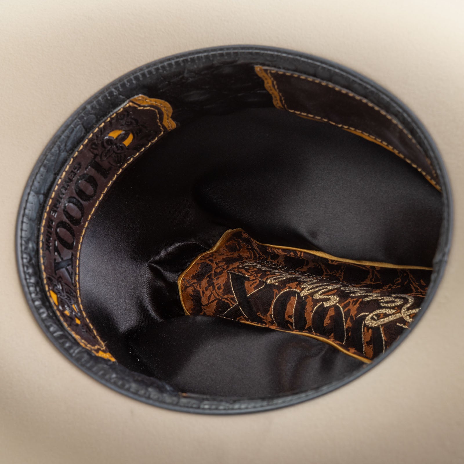 1000X Imperial belly cowboy hat under brim angle