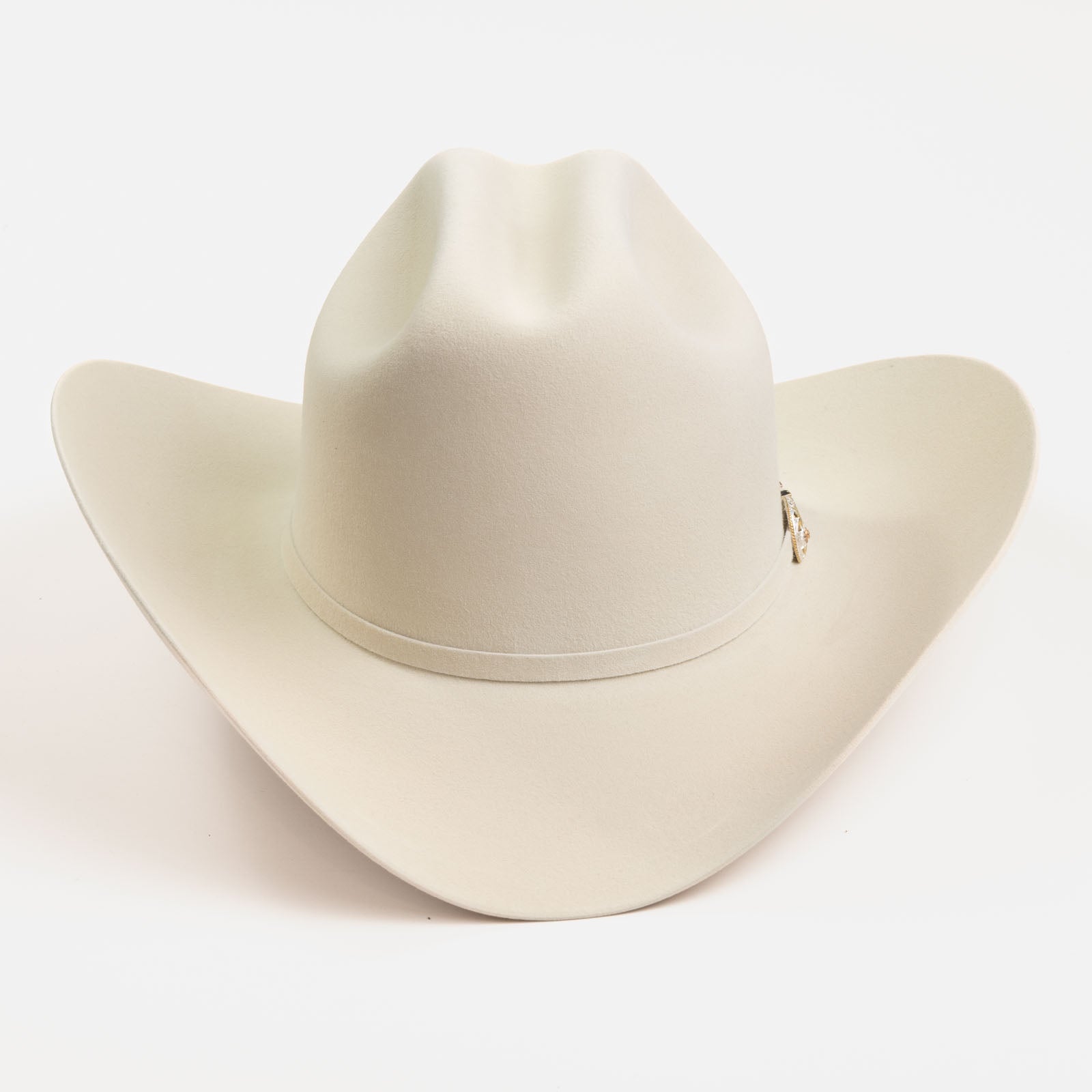 500X Superior belly cowboy hat front angle