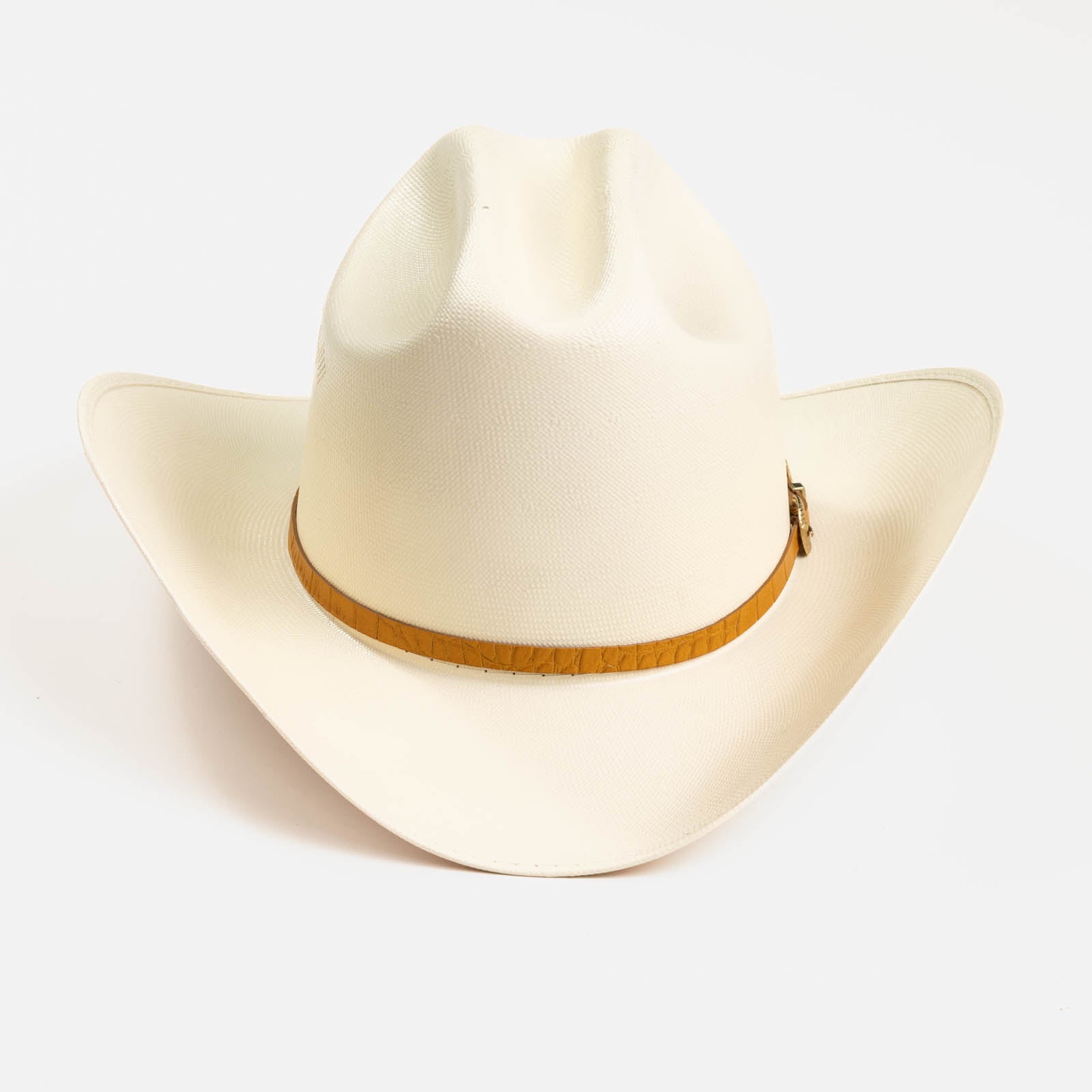 15X El Primero cognac cowboy hat front angle