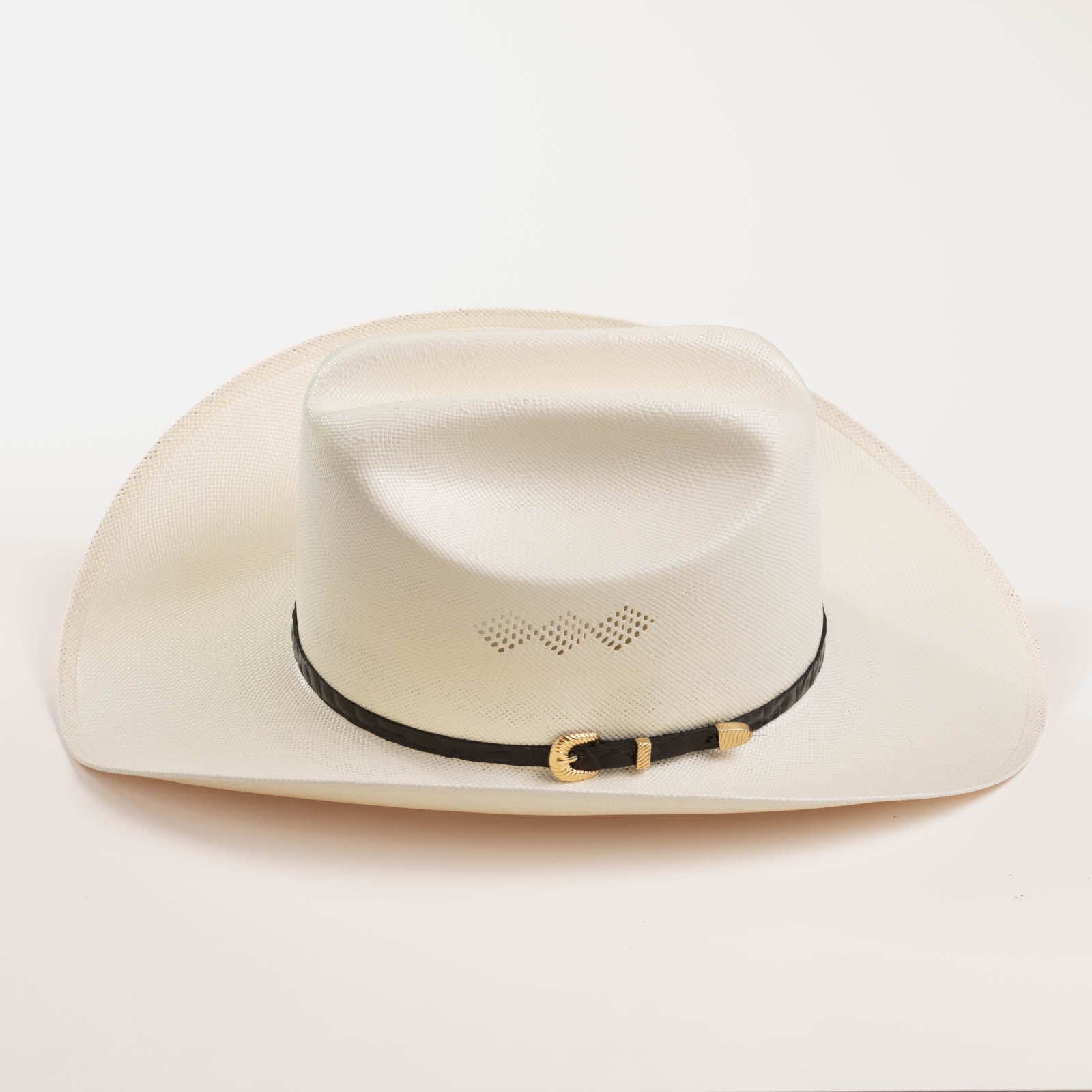 15X El Primero black cowboy hat side angle