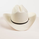 15X El Primero black cowboy hat front angle
