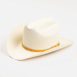 30X Corona buttercup cowboy hat three-quarter angle