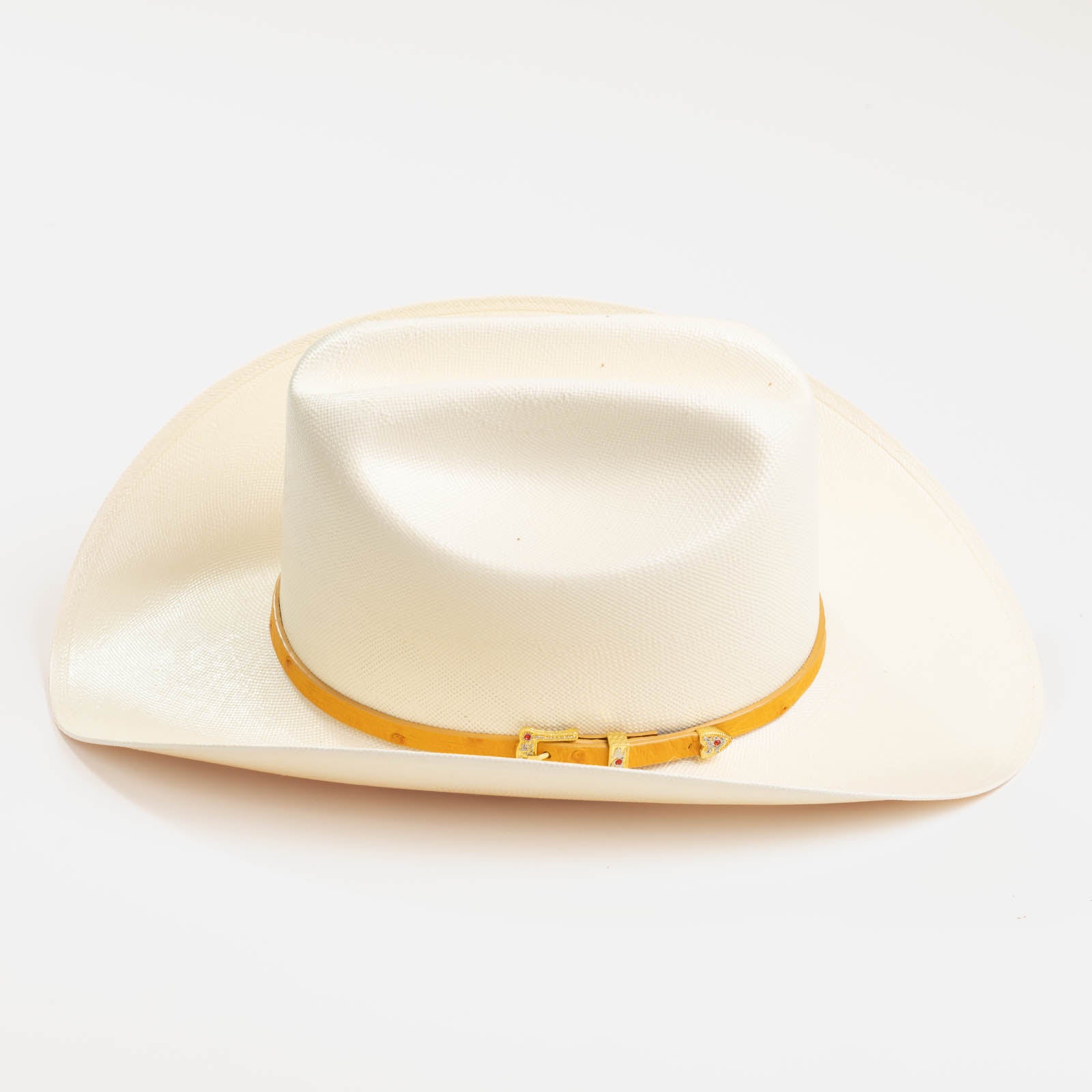 30X Corona buttercup cowboy hat side angle