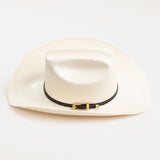 30X Corona black cowboy hat left-side angle