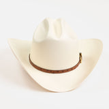 30X Corona cognac cowboy hat front angle