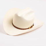 30X Corona cognac cowboy hat three-quarter angle