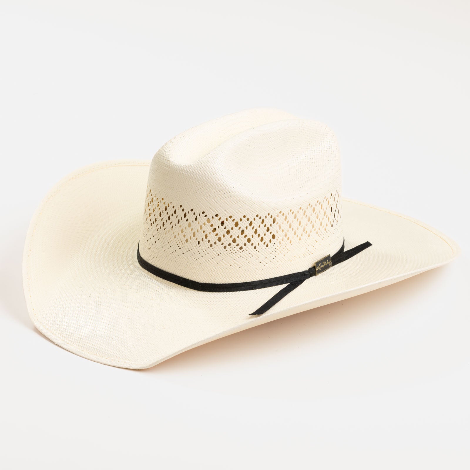 10X Cowboy Weston belly cowboy hat three-quarter angle