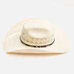 10X Buckthorn brown cowboy hat side angle