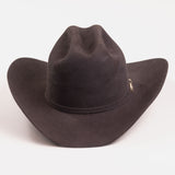 30X El Rey brown cowboy hat front angle