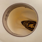 10X Bull ivory cowboy hat under brim angle