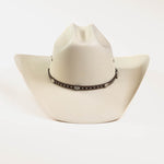 10X Bull ivory cowboy hat front angle