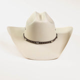 10X Bull ivory cowboy hat front angle
