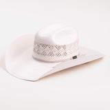 10X Durant ivory cowboy hat three-quarter angle