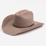 3X Bandera fawn cowboy hat three-quarter angle