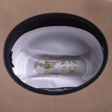 3X Bandera fawn cowboy hat under side angle