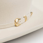 30X El Rey belly cowboy hat close-up three-quarter angle