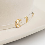 30X El Rey belly cowboy hat close-up three-quarter angle