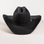 20X Pinnacle black cowboy hat back angle