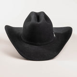20X Pinnacle black cowboy hat back angle