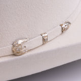 6X El Oro belly cowboy hat close-up side angle