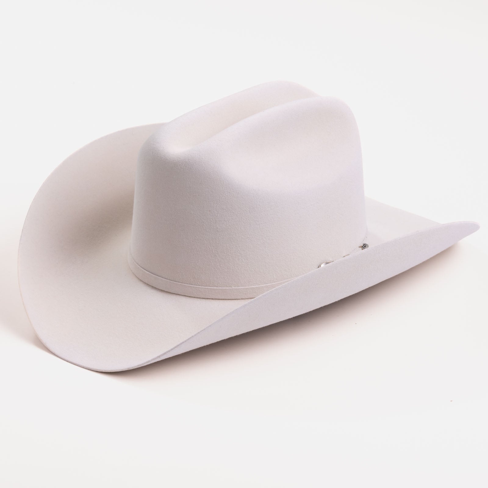 6X El Oro belly cowboy hat three-quarter angle