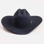 6X El Oro black cowboy hat back angle
