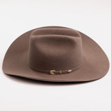 6X El Oro fawn cowboy hat left side angle