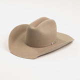 6X Lockhart fawn cowboy hat three-quarter angle