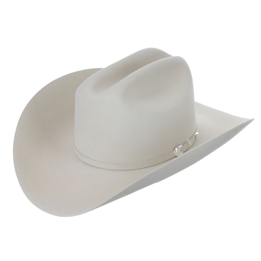 6X Lockhart belly cowboy hat three-quarter angle