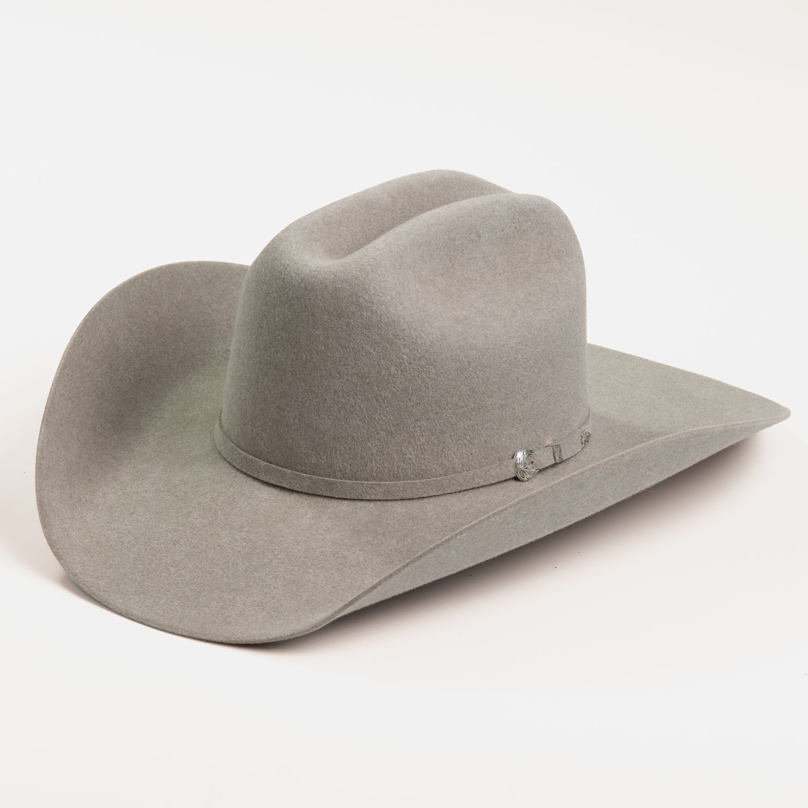 5X Fort Worth natural cowboy hat three-quarter angle