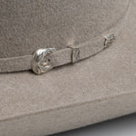 5X Fort Worth natural cowboy hat close-up three-quarter angle