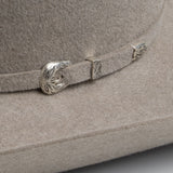 5X Fort Worth natural cowboy hat close-up three-quarter angle
