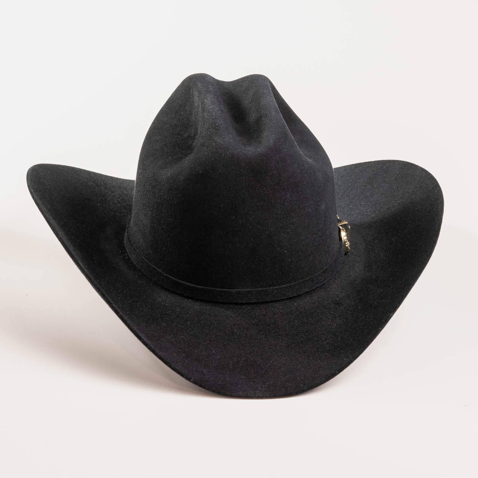 5X Dorado black cowboy hat back angle