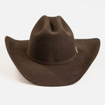 10X Douglas brown cowboy hat back angle