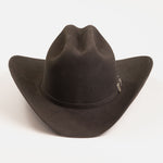 10X Jerarca brown cowboy hat back angle