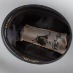 10X Jerarca platinum cowboy hat under side