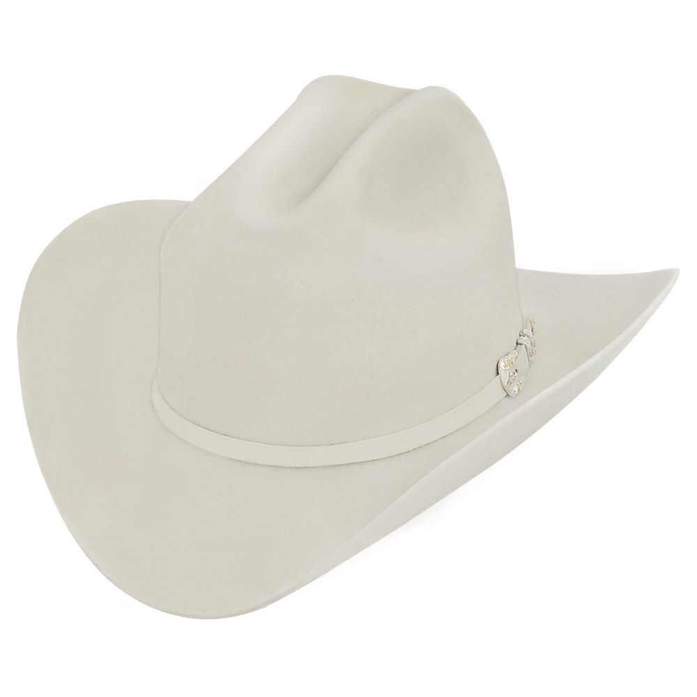 10X Jerarca belly cowboy hat three-quarter angle