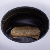 100X Independencia platinum cowboy hat under side angle