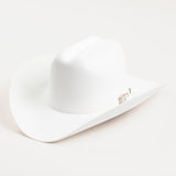 100X Independencia white cowboy hat three-quarter angle