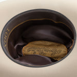 100X Independencia belly cowboy hat under brim angle