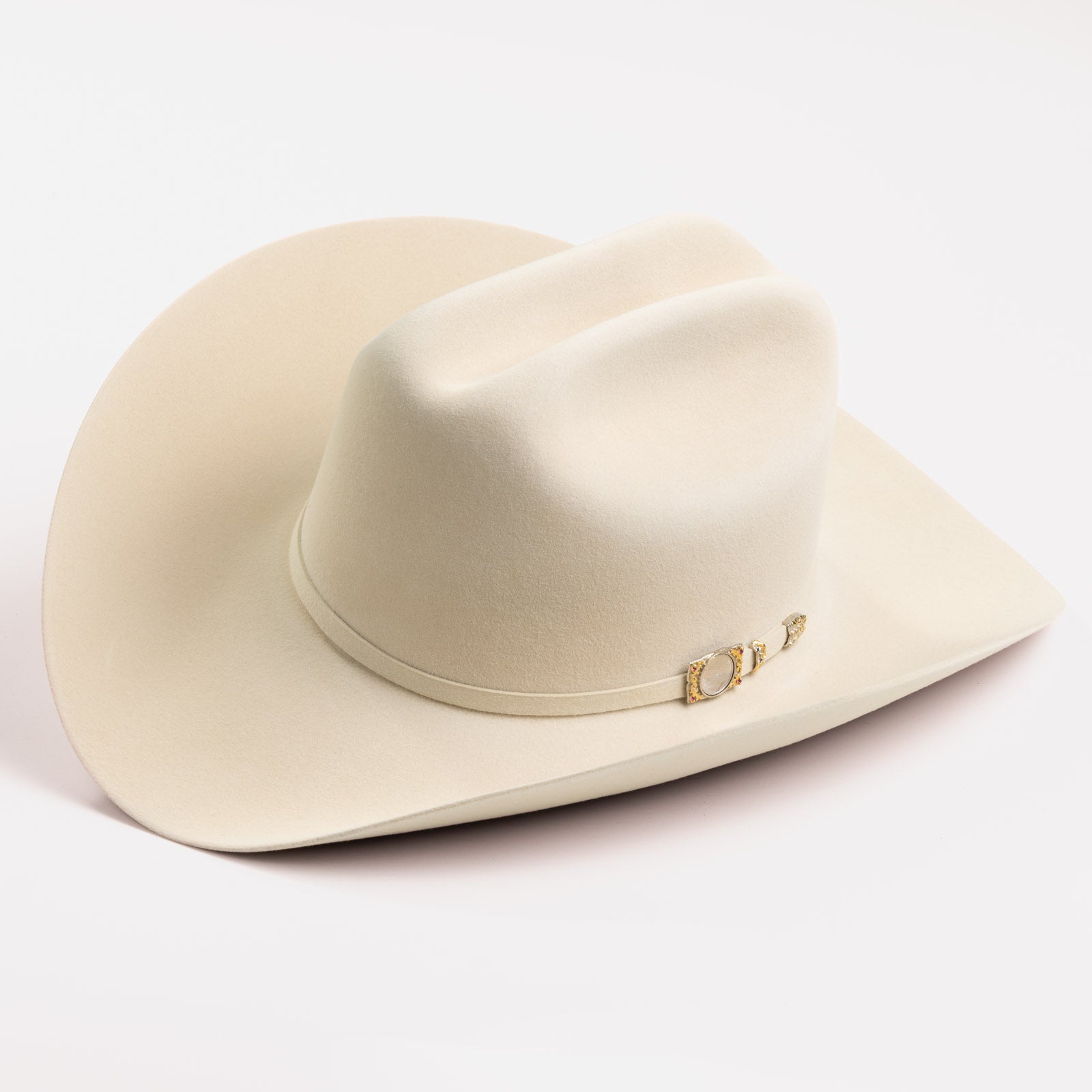 100X Independencia belly cowboy hat three-quarter angle