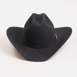 100X Independencia black cowboy hat back angle